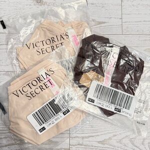 Victoria's Secret PINK Panties Supersoft thong Set of 3 Large